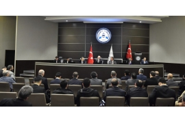 MINISTER OF COMMERCE MUŞ MET WITH THE BUSINESS WORLD AT ATSO
